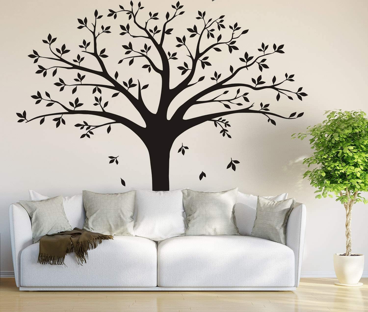 Large Family Tree Wall Decal Family Tree Photo Wall Decal Vinyl Tree