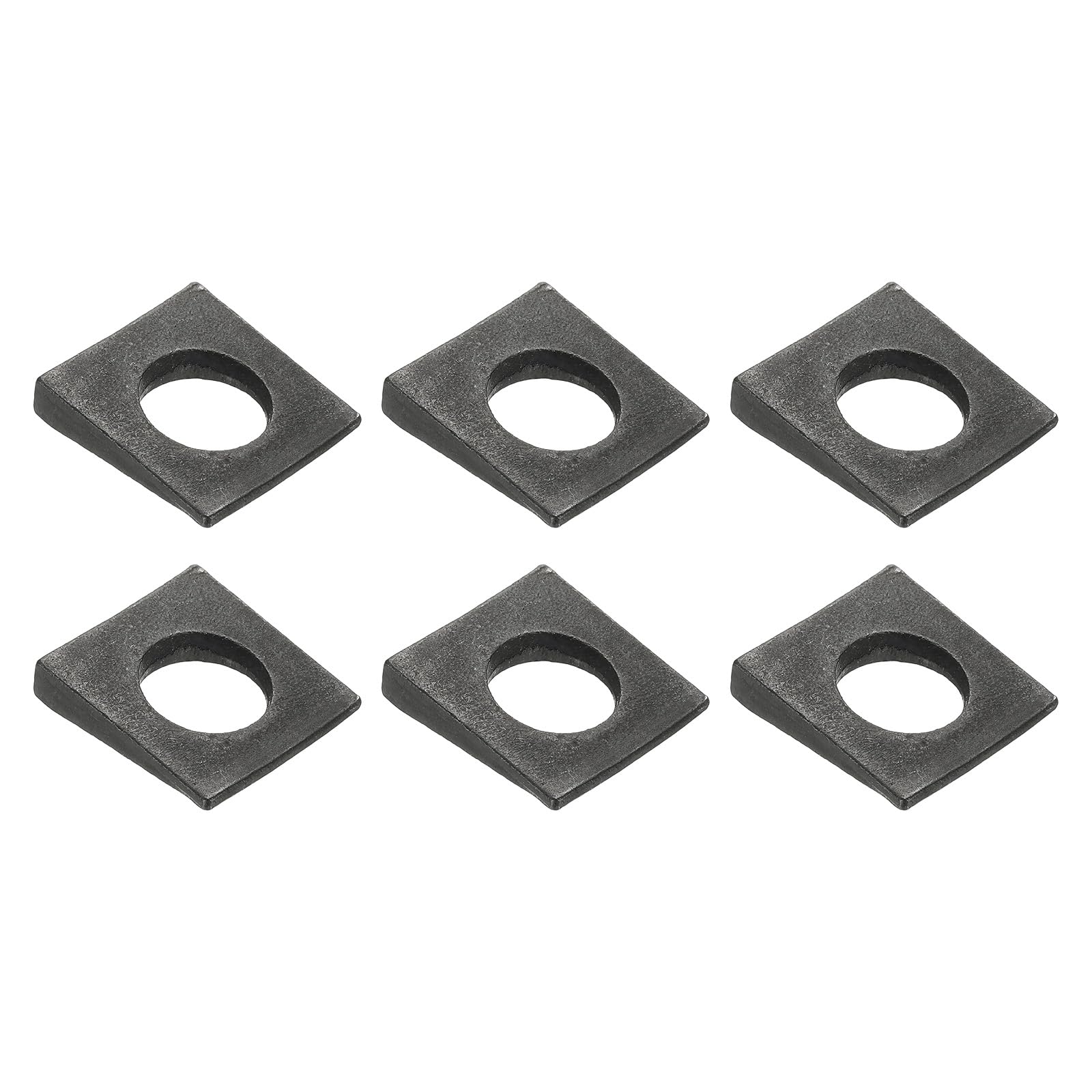 PATIKIL 6pcs Beveled Square Washers