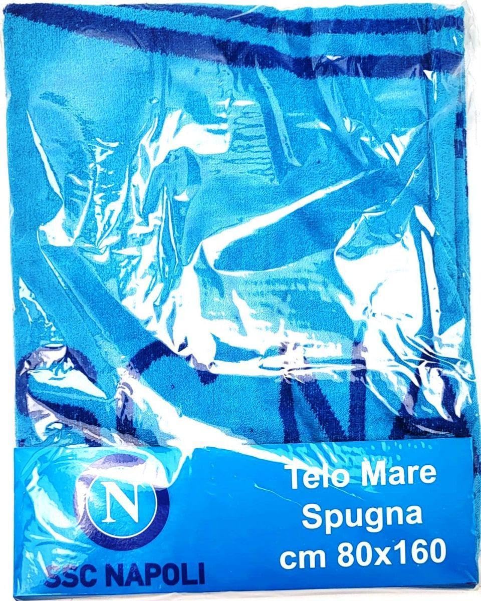 Telo Mare SSC Napoli Ufficiale - Osimhen, Azzurro, Unisex Adulto - Foto 12