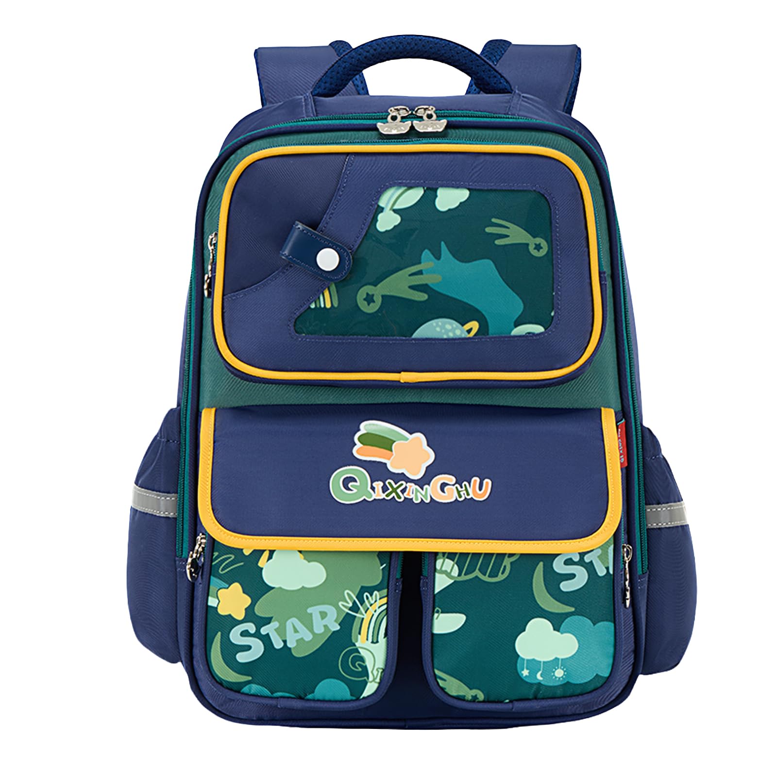 Amythe Schulrucksack Jungen Ergonomisch 1. - 5. Klasse für Schule Reise | Schultasche für jungs 6-12 Jahre mit Brustgurt Reflektor, Wasserdicht