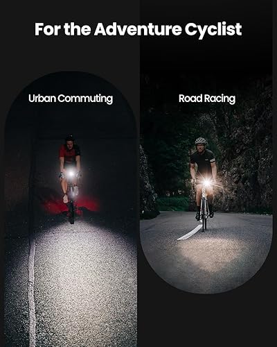 Miniatura 7 de Magicshine RN1500 V2.0 1500Lumen Luz inteligente para bicicleta, USB-C recargable IPX7 impermeable luz delantera de ciclismo para carretera urbana