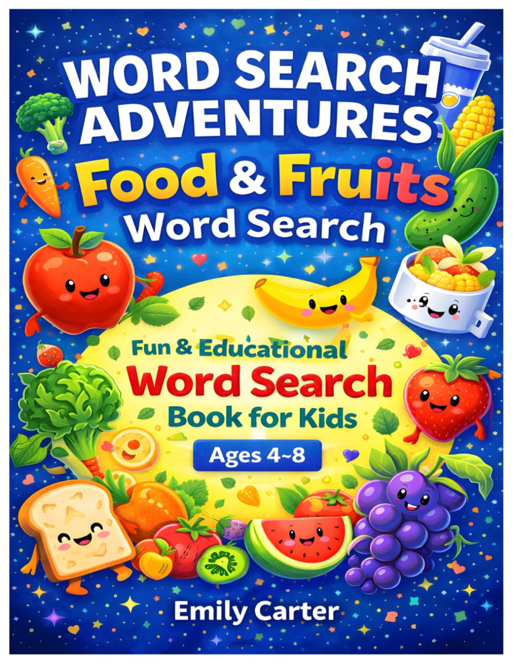 Word Search Adventures: Food & Fruits Word Search: Word Search Adventures: Food & Fruits Word Search