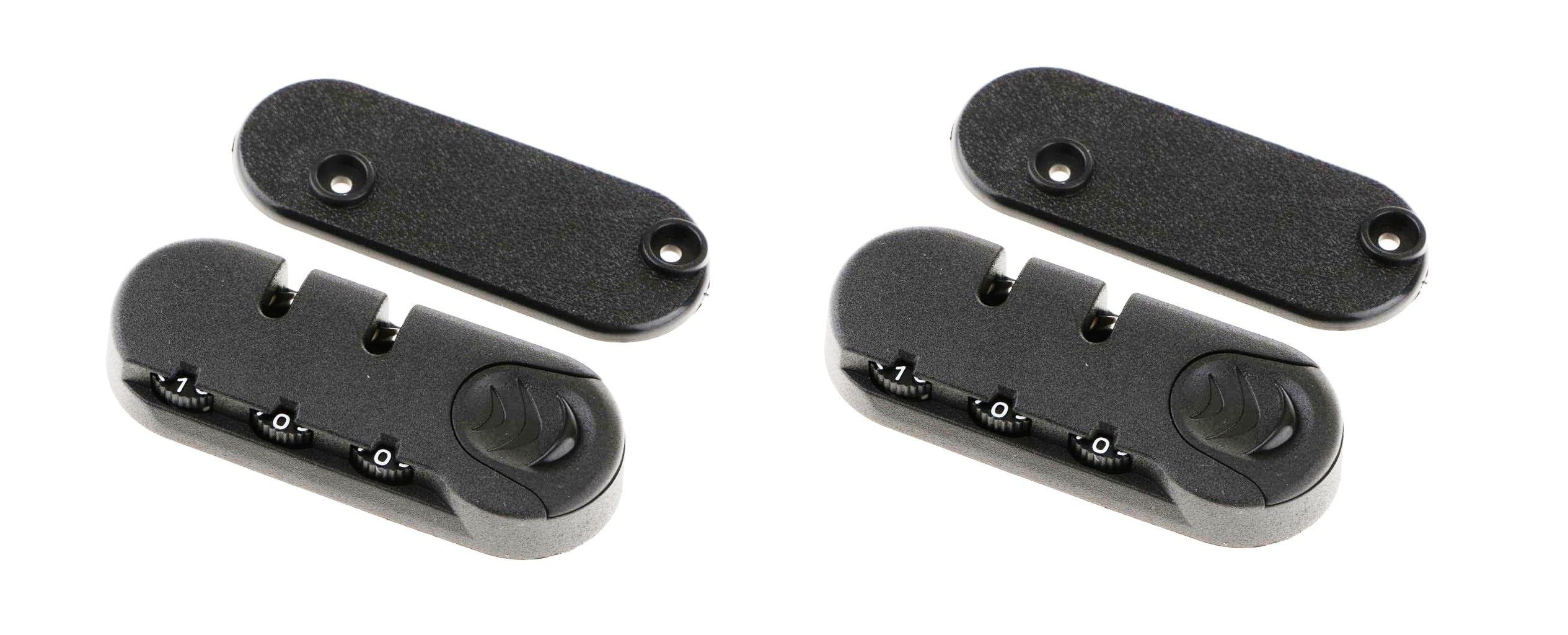 Crafscorp- Repair Replacement Luggage Number Lock for Trolley Suitcase Bags Pack of 2 Safety Lock (Black)-Combo of 2 Lock-image-16