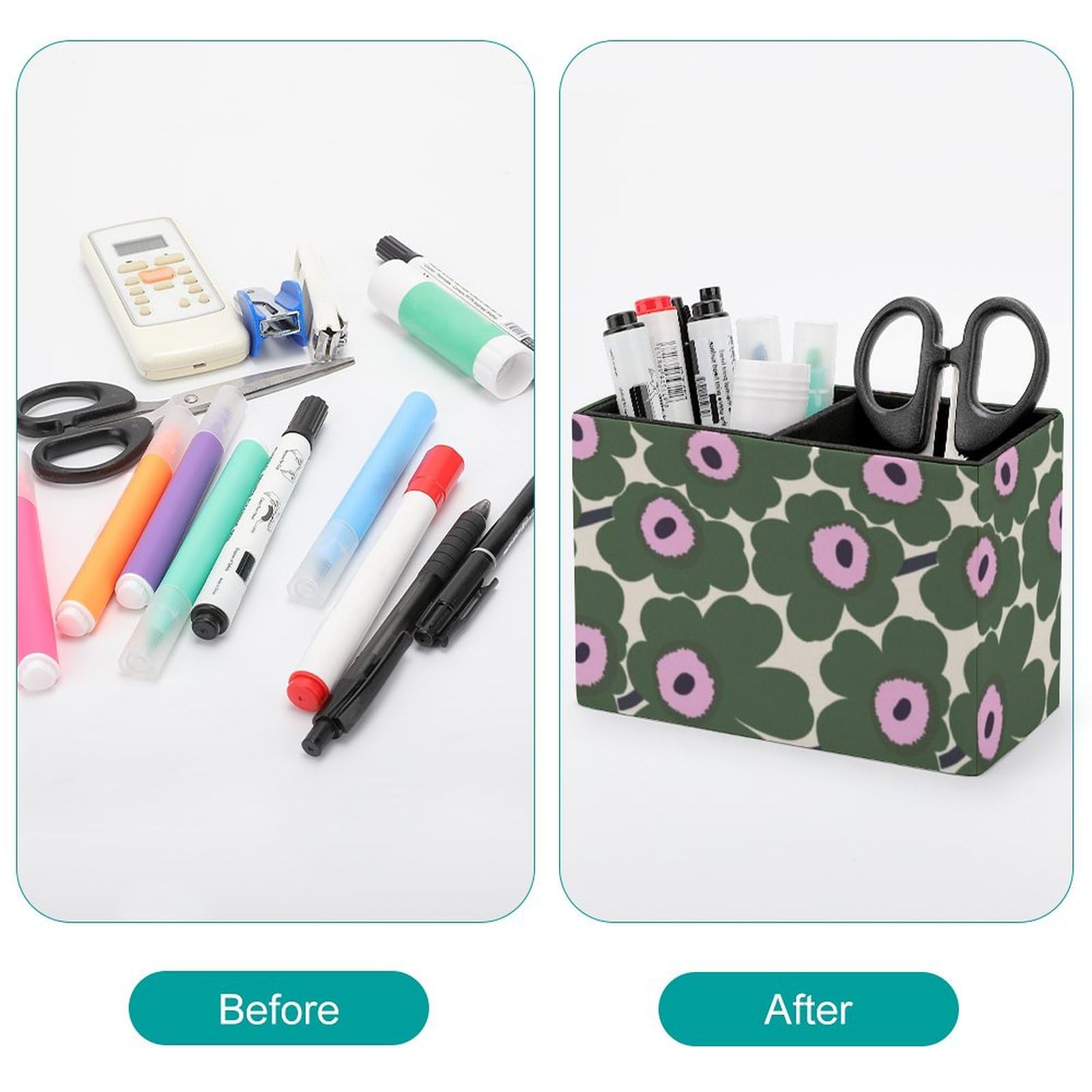 筆立て Amazon | マリメッコペン入れて ペン立て PUレザー筆立て文房具