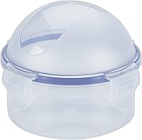 Vista 8 de Lock & Lock - Recipiente hermético redondo para alimentos, caja de cebolla, 10.14 onzas/1.27 tazas