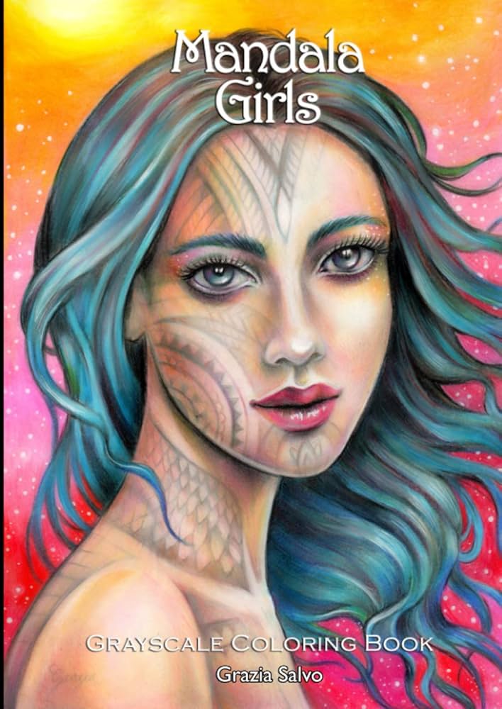 Mandala Girls Collection: Colouring book : Salvo, Grazia
