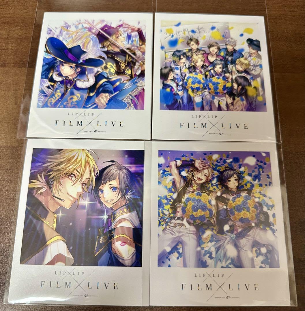 LIP×LIP LIVE チェキ風トレカ 未開封50点セット LIP×LIP LIVE チェキ風トレカ 未開封50点セット