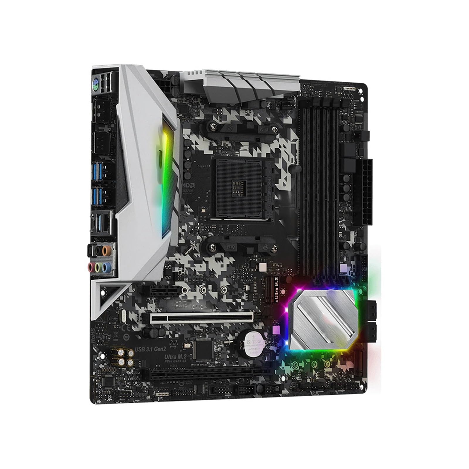 Motherboard Fit for ASRock Brand B450M Steel Legend Motherboard