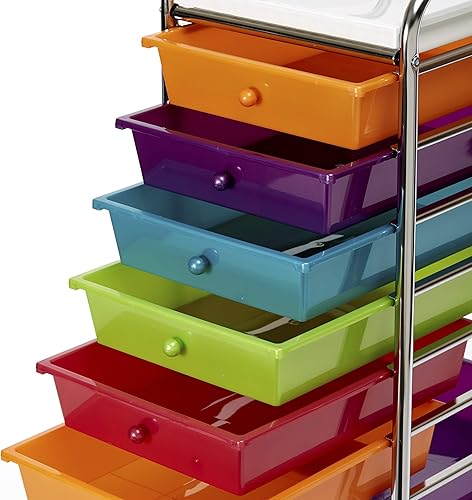 Miniatura 5 de Seville Classics - Mueble organizador de cajones con ruedas.