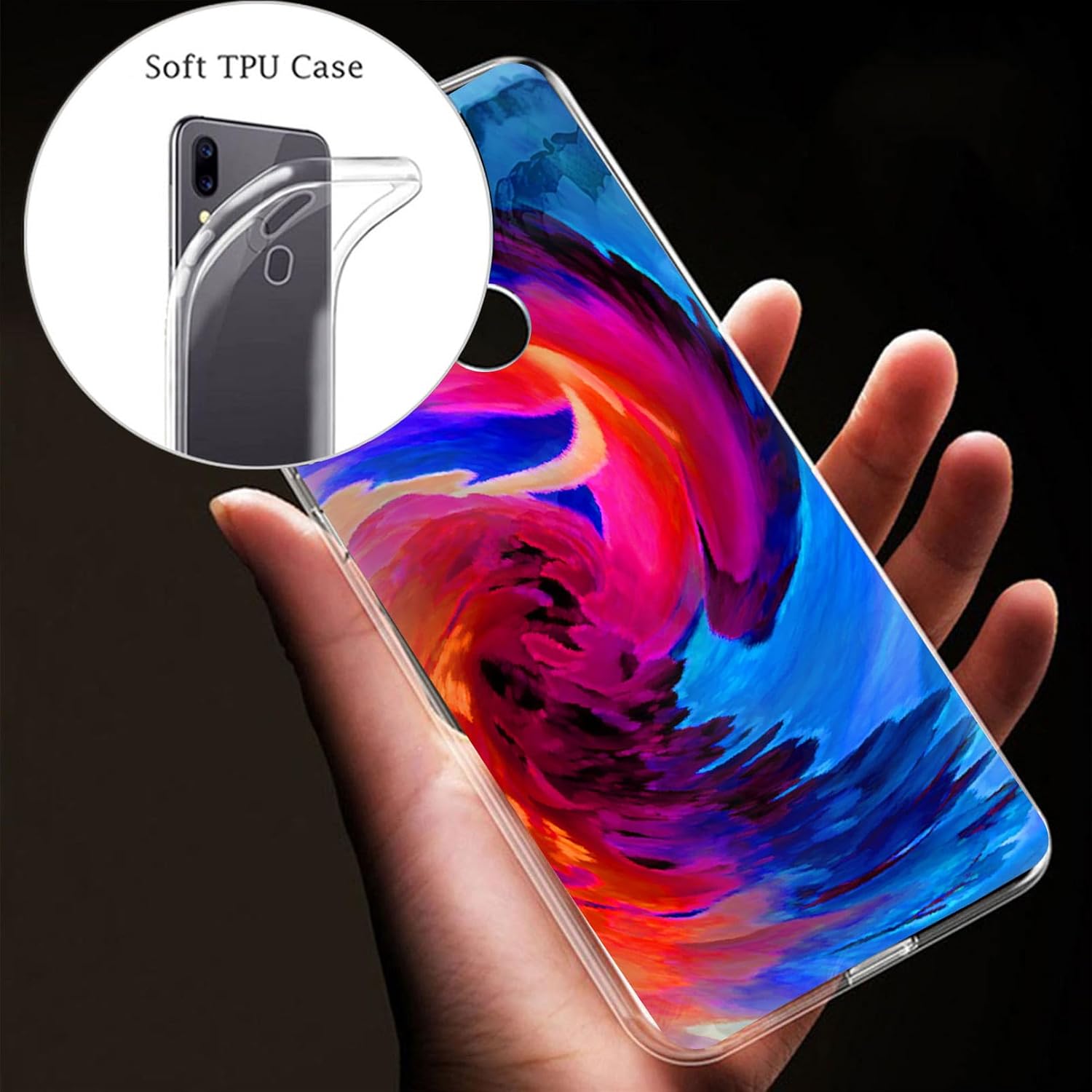 Phone Case for Doogee DK10 (6.67"), Clear Soft Silicone TPU Protective Case, Shockproof Anti-Fall Ultra-Thin Bumper Case for Doogee DK10 - XV44