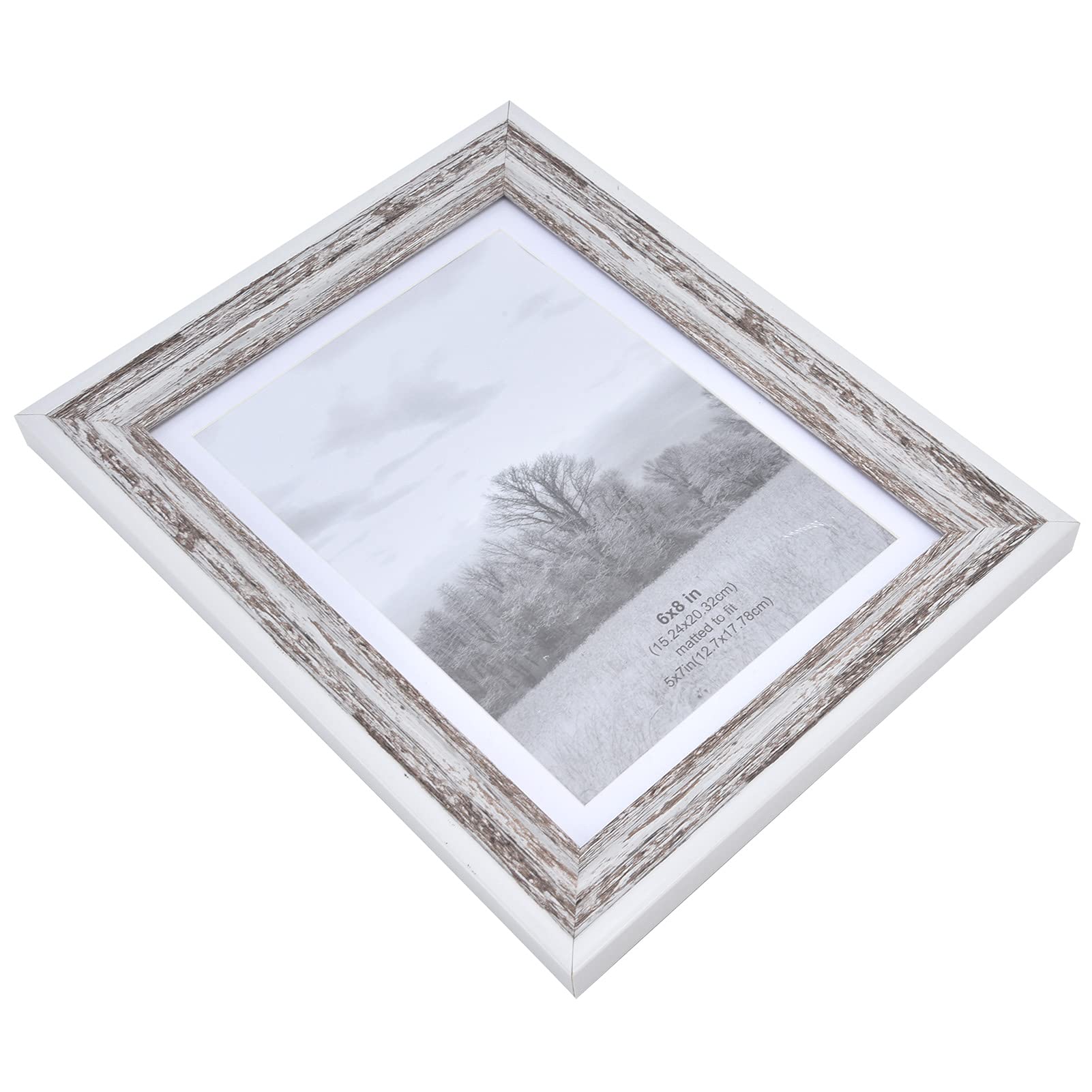 Cadre photo gris doré Cocoarm 24x19 cm en mousse légère sans verre