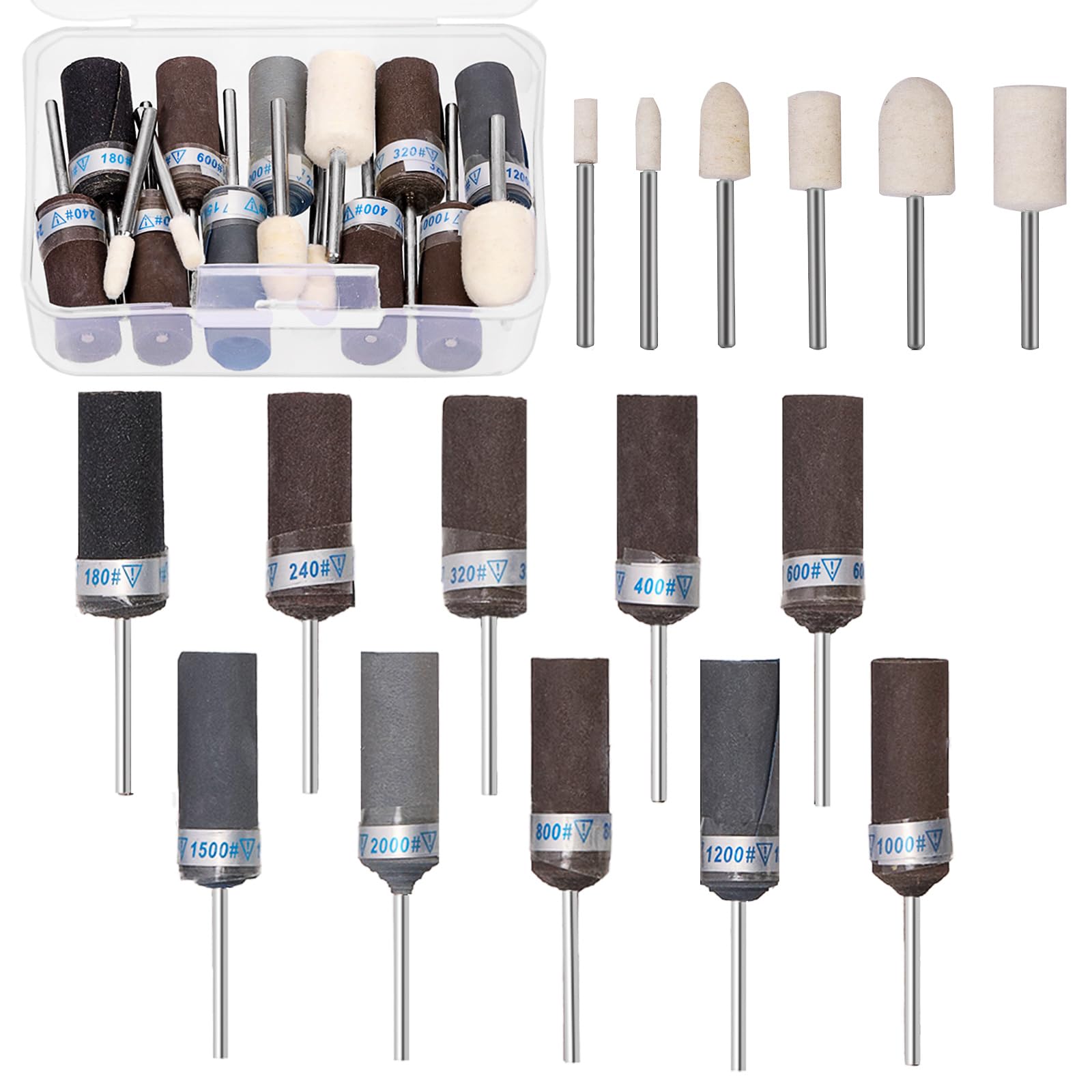 Swpeet 16Pcs 1/8