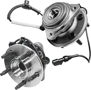 Detroit Axle Front Wheel Hub and Bearing Assembly Kit (pair)