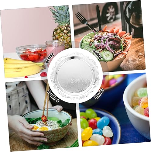 Miniatura 8 de UPKOCH Frutero Bandeja de postre Plato creativo para servir Frutero Estético Tazón de frutas Cumpleaños Plato Ensalada