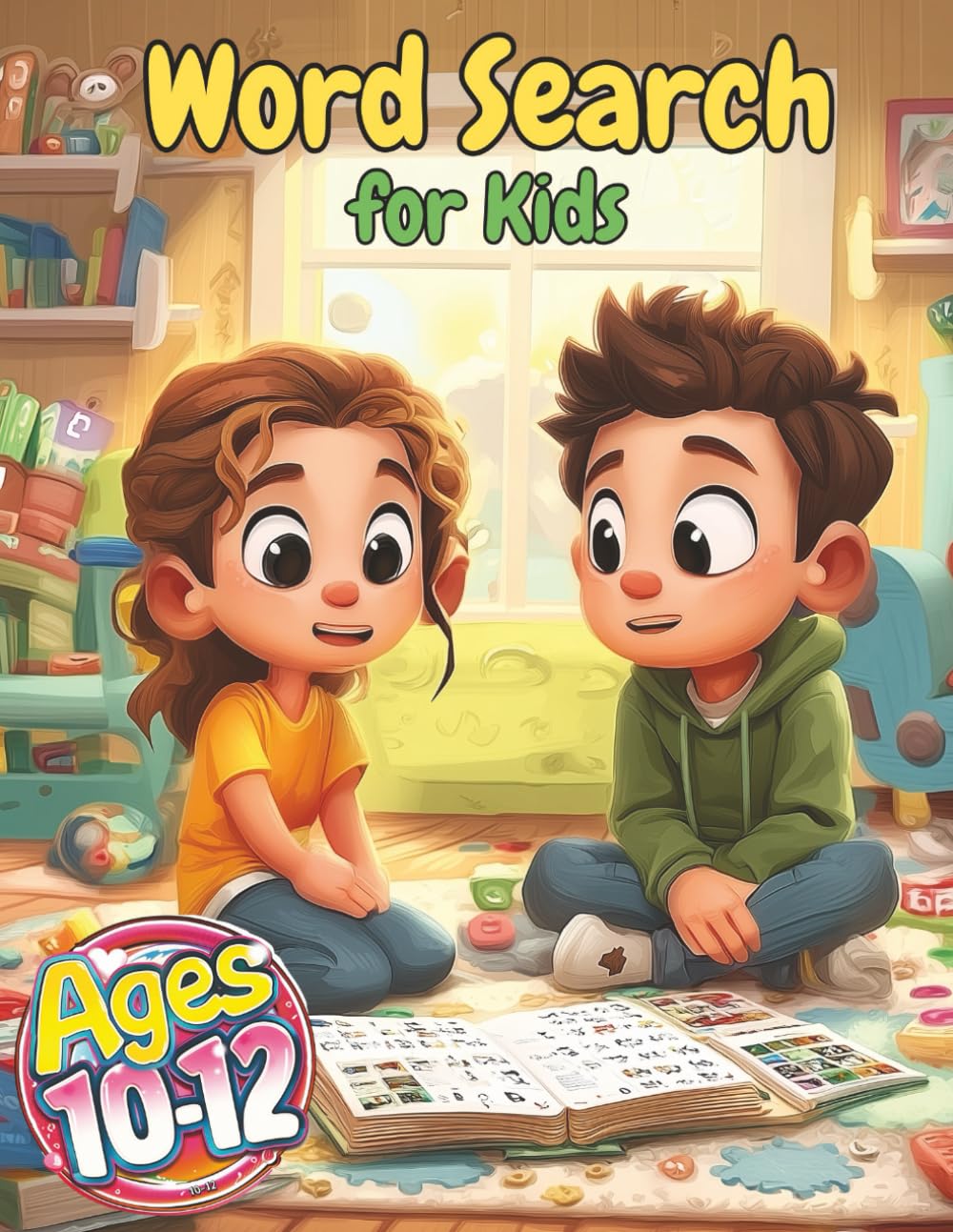 Word Search for Kids Ages 10–12: 100 Themed Word Puzzles for Bright Young Minds Ages 10–12
