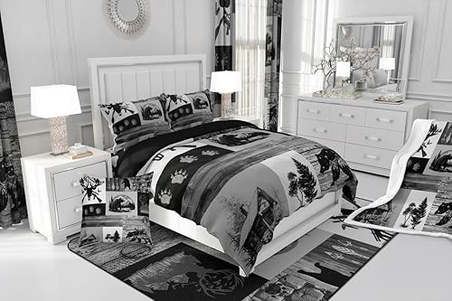 Miniatura 129 de Feelyou Juego de funda de edredón de rosas rosadas, tamaño Queen, juego de ropa de cama para el día de San Valentín, para niños, adolescentes