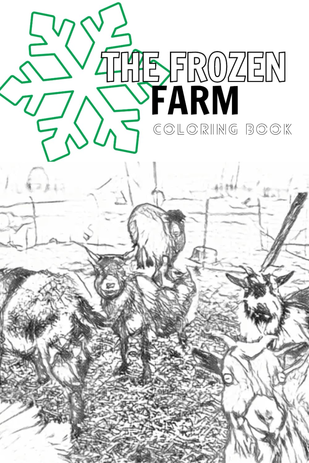 The Frozen Farm: Coloring Book