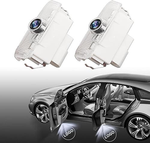 Miniatura 10 de 4 luces para puerta de automóvil que no se desvanecen compatibles con Infiniti, luces de proyector ultra brillantes de RCBDCYGJ para QX5056607080,