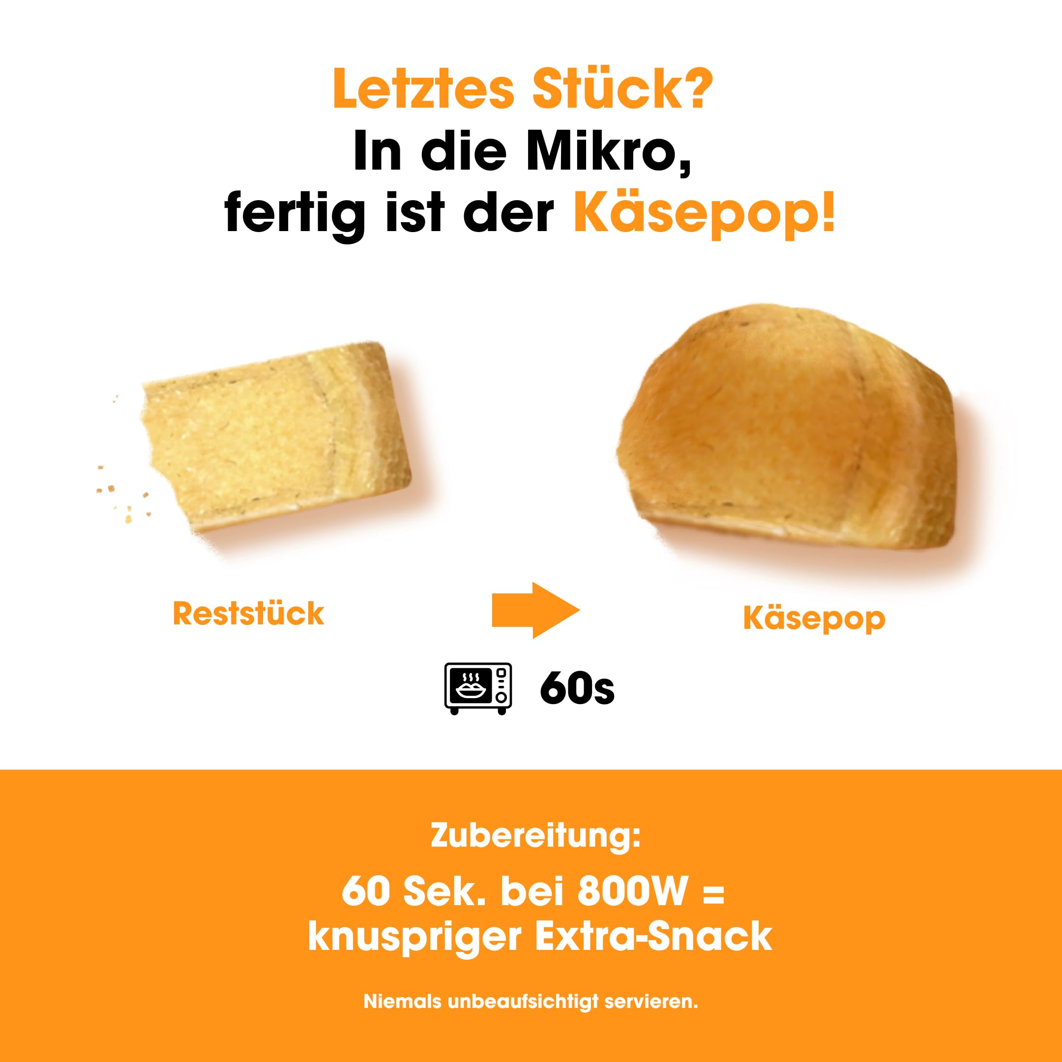 Knabber Kaustange Käse – 5 x L Kauknochen Hund bis 22,7 kg aus 100% getrocknetem Hartkäse, Zahnreinigende Kaustange Hund für Stressabbau & Beschäftigung – ohne künstliche Zusatzstoffe