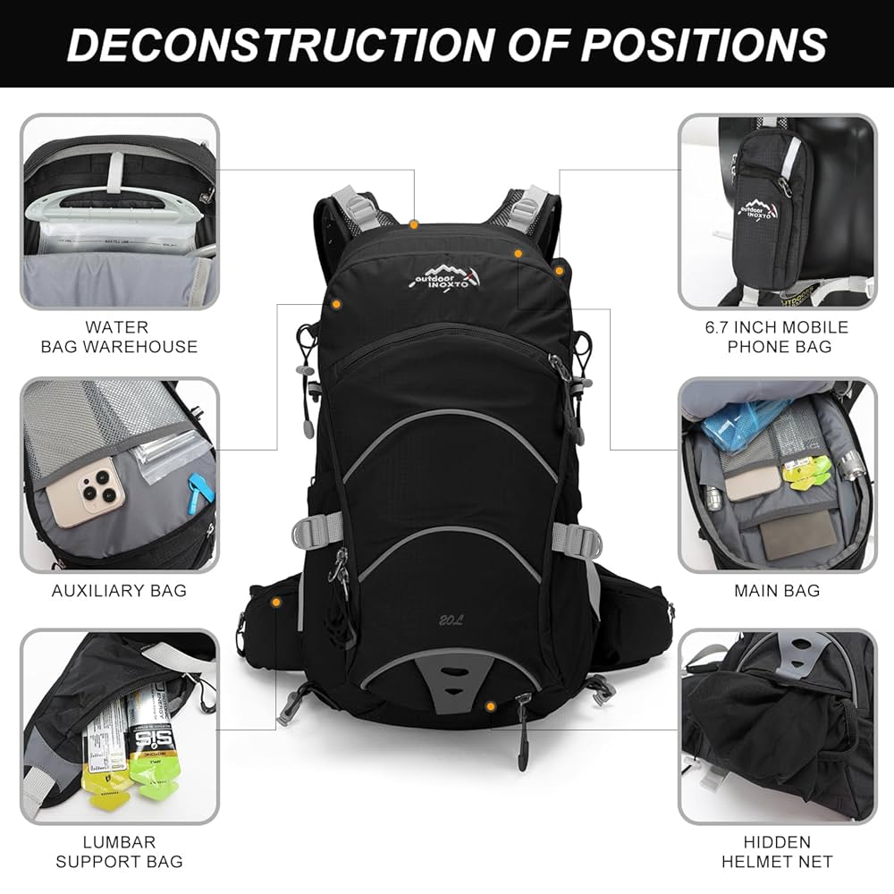 Amazon.co.jp: IX INOXTO ハイドレーションパック 20L