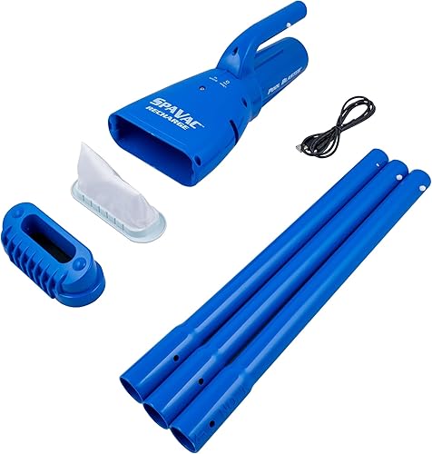 Miniatura 5 de POOL BLASTER Aqua Broom Recharge - Aspiradora inalámbrica de mano para piscinas pequeñas, jacuzzi, spas y limpieza de manchas en piscinas sobre el