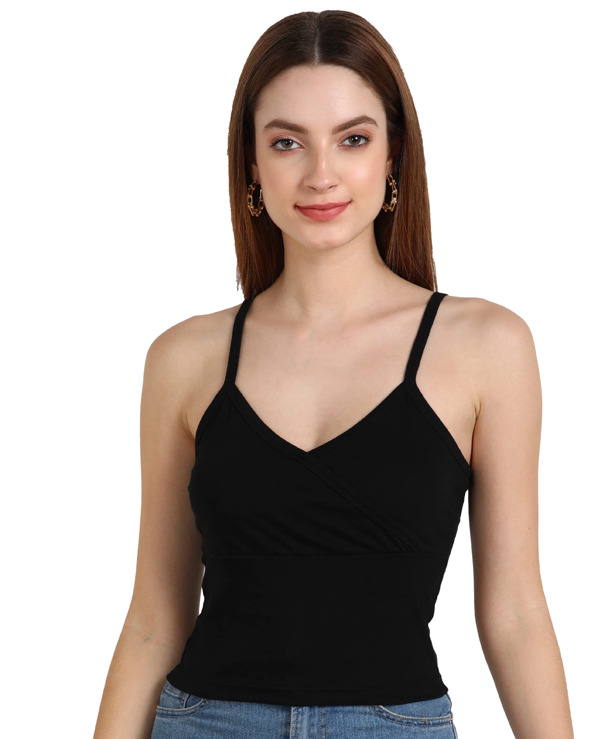 rock paper scissors Womens Tank Top Cotton Spaghetti Crop Top Stylish Women Top-picture-13