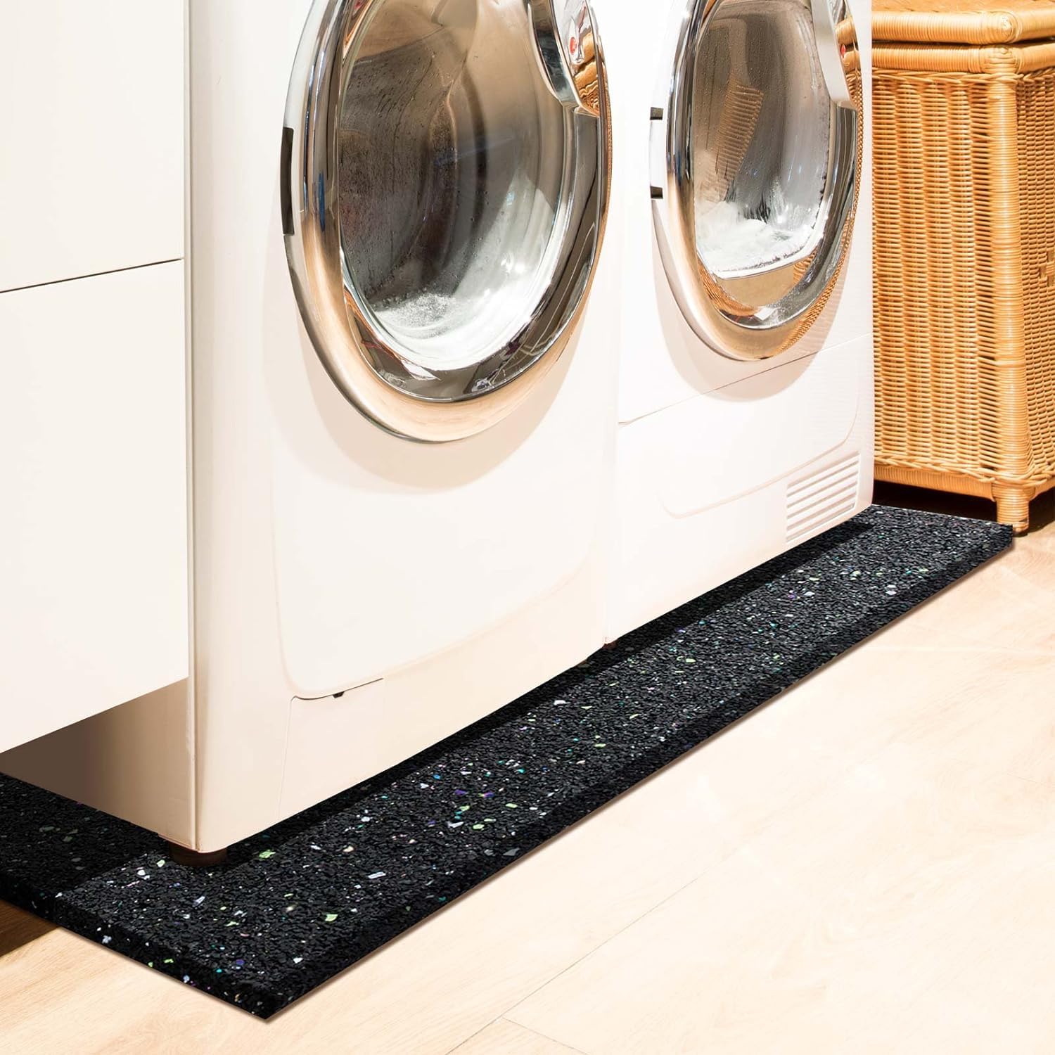 Casa Pura | Tapis anti-vibrations qui absorbe les vibrations et le bruit, découpable | Produit de qualité fabriqué en Allemagne | plusieurs épaisseurs et dimensions