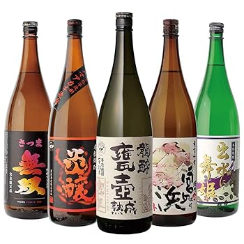 鹿児島・大分産 芋・麦焼酎25度・20度1.8㍑×6本Fセット Amazon.co.jp: 八鹿酒造 芋・麦セット [ 芋焼酎 麦焼酎 24度/25