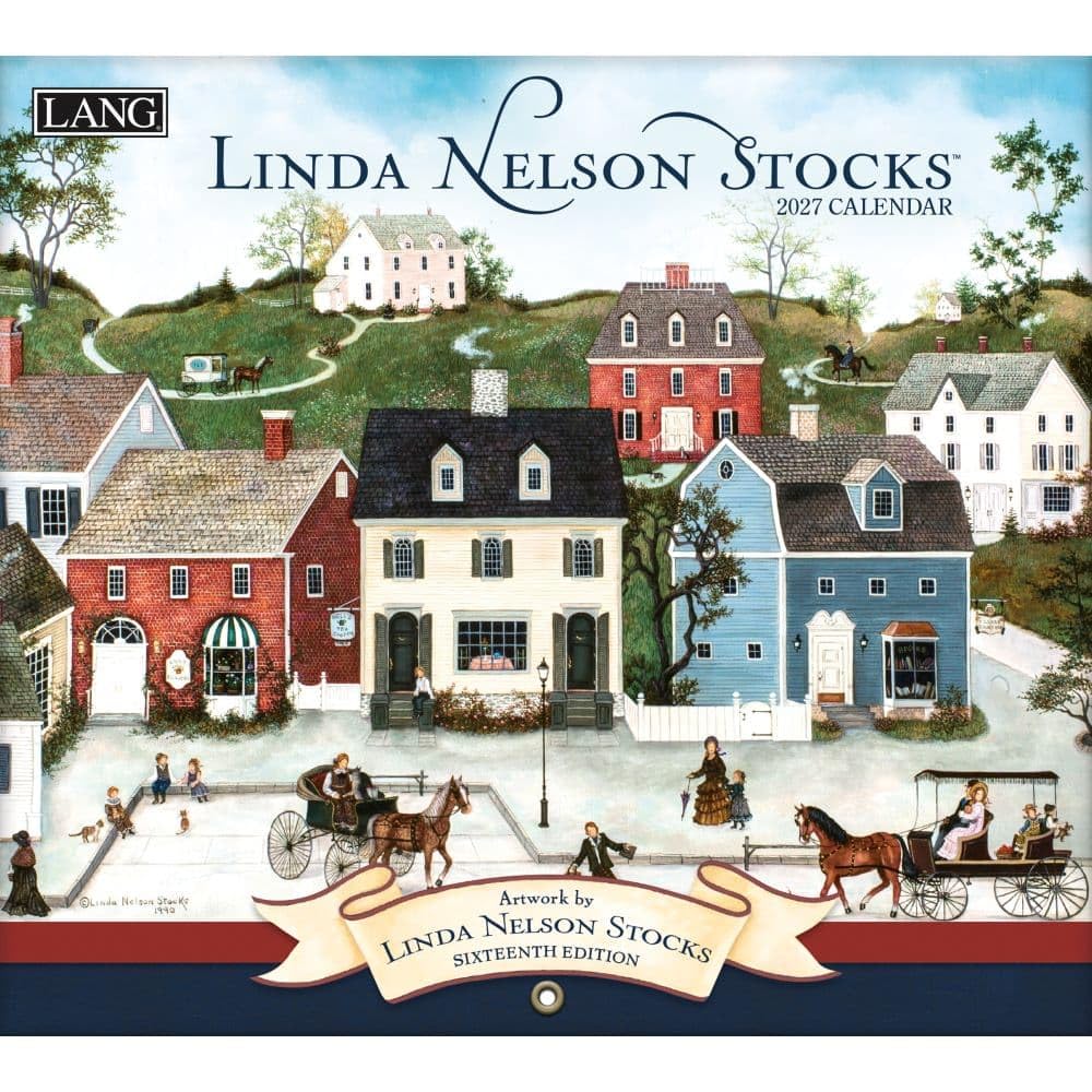 Lang Brands, Linda Nelson Stocks Special Edition 2027 Wall Calendar