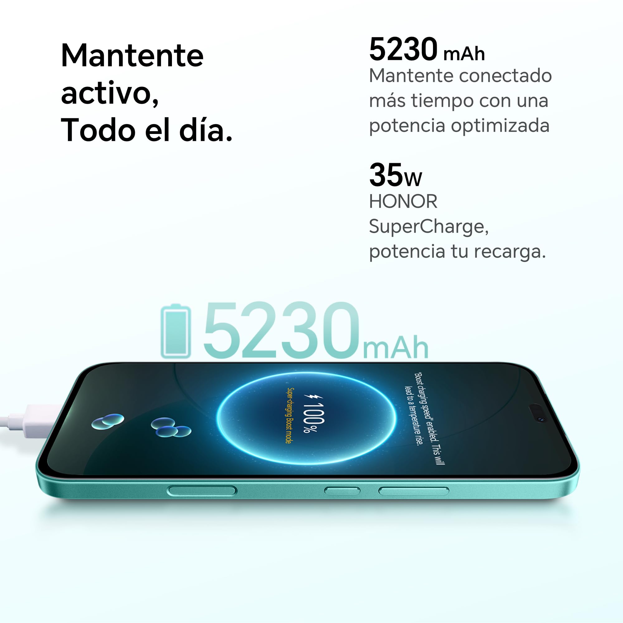 Honor 400 Lite 5G Akıllı telefon, 8 GB + 256 GB, Dual SIM NFC, 108