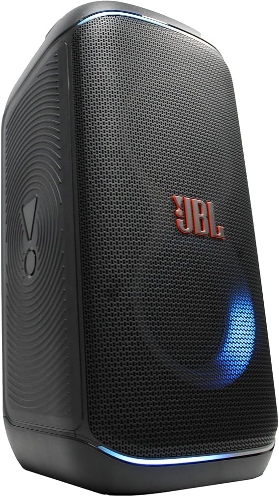 JBL PartyBox Club 120 Speaker - 160W Portable Wireless Splash Proof + Partylight Beam + AUX Cable + Microfiber Cloth