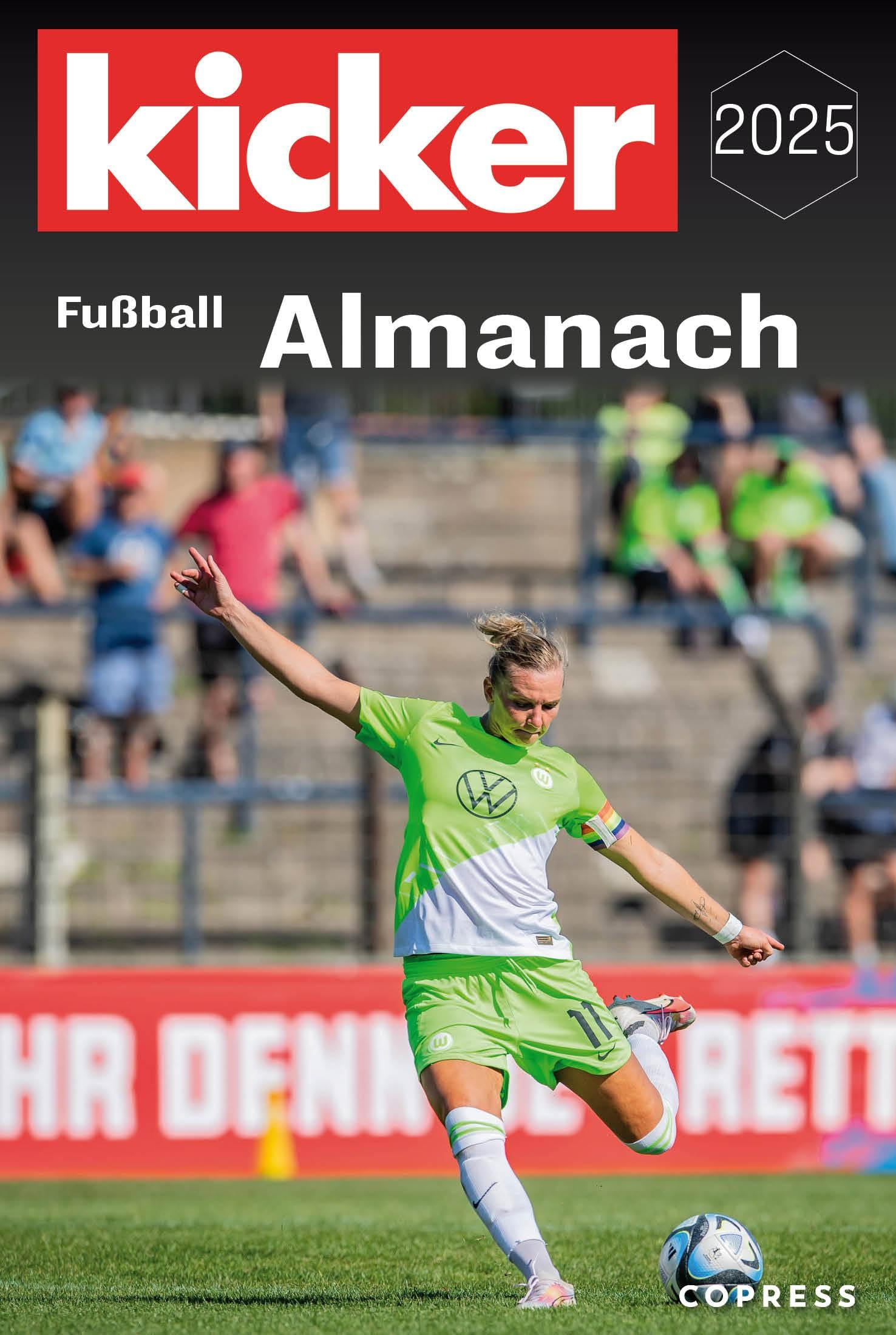 Kicker Fußball Almanach 2025: - Cover May Vary