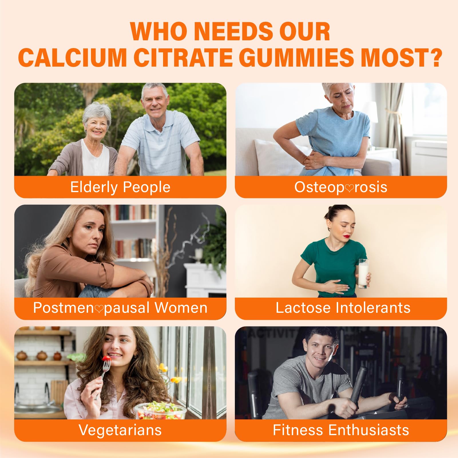 Calcium 1200 mg with Vitamin D3 for Adults - Calcium Supplement Gummies — Amazon image 6