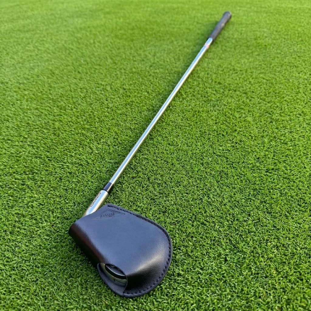 Golf Iron Covers – Premium Genuine Leather | Universal Fit for All Brands | Protective Golf Club Head Covers