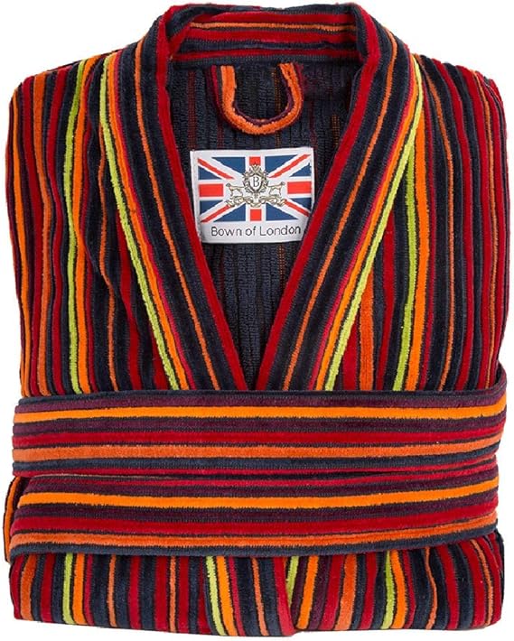 Bown of London Men's British Bathrobe The Regent Amazon.co.uk Fashion