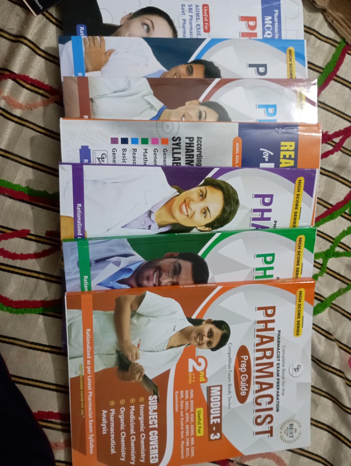 Buy PHARMACIST EXAM PREPARATION BOOK (SET OF 7 BOOKS) Book Online at ...