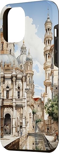 Miniatura 2 de Funda para iPhone 13 Pro Max con hermosos canales de la ciudad renacentista