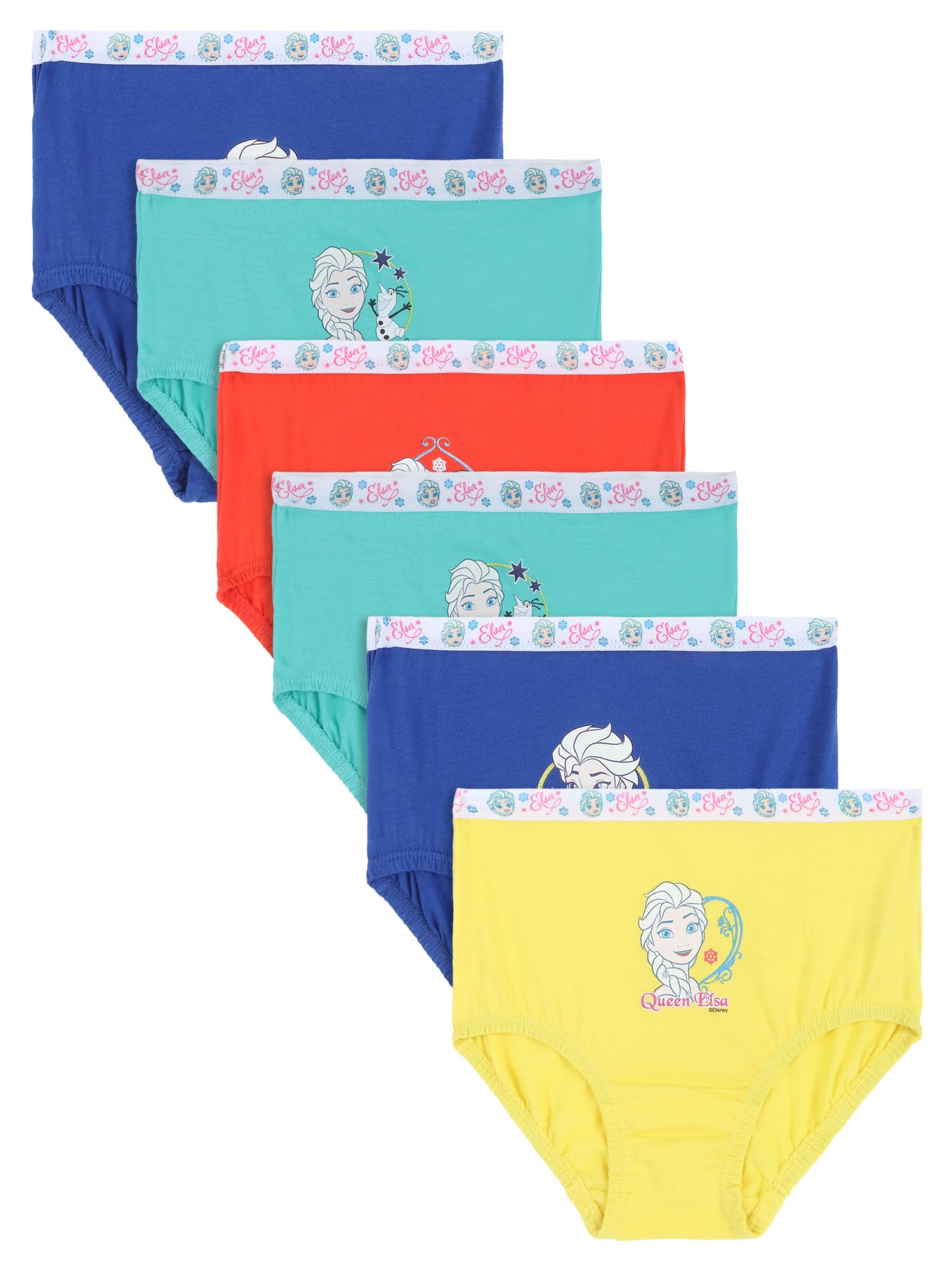 BODYCAREGirls Frozen Printed Panty Assorted Pack of 6