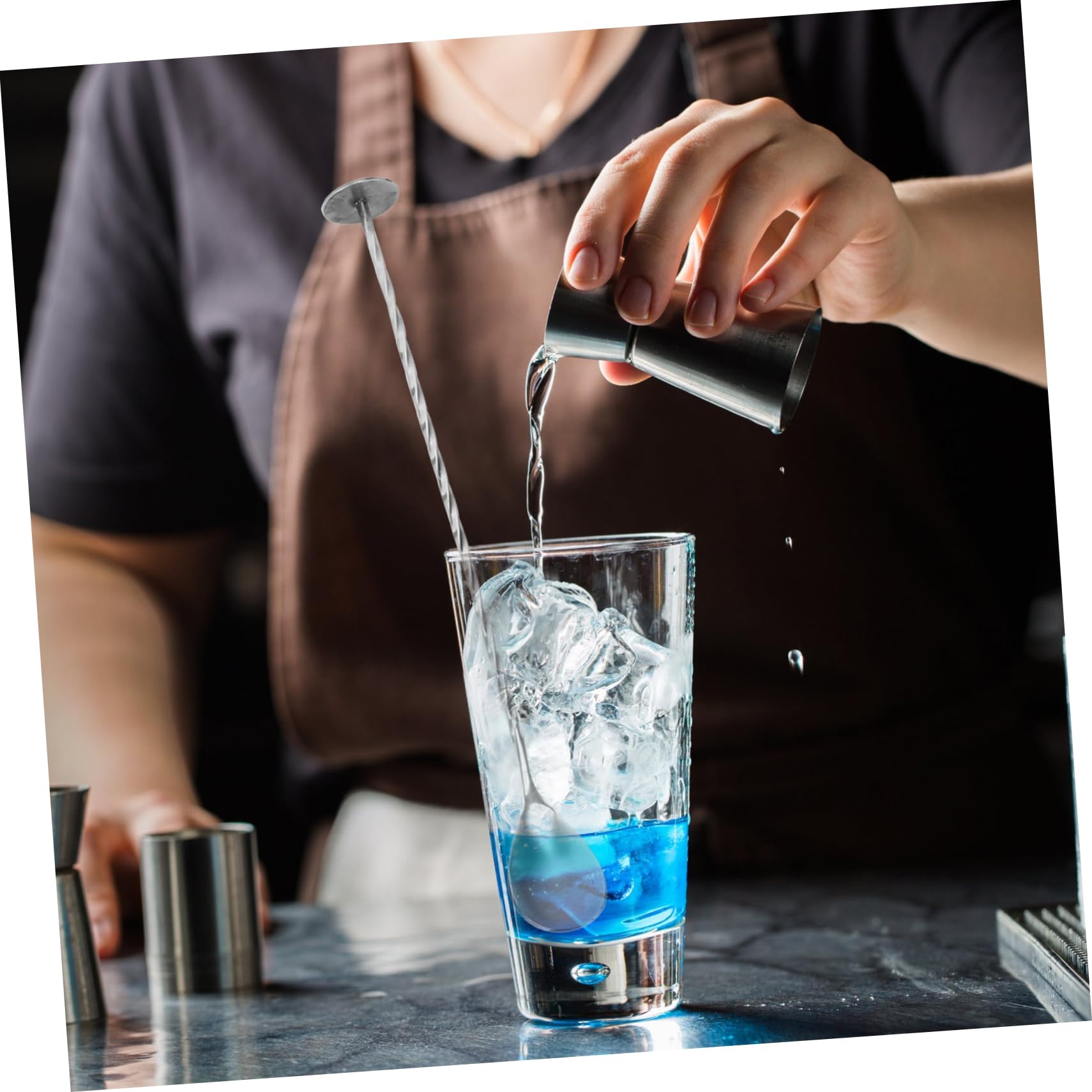 22 Piezas Coctelera de Acero Inoxidable Kit de Utensilios de Bar Herramienta para Cócteles Equipo para Cócteles Casa o Fiestas