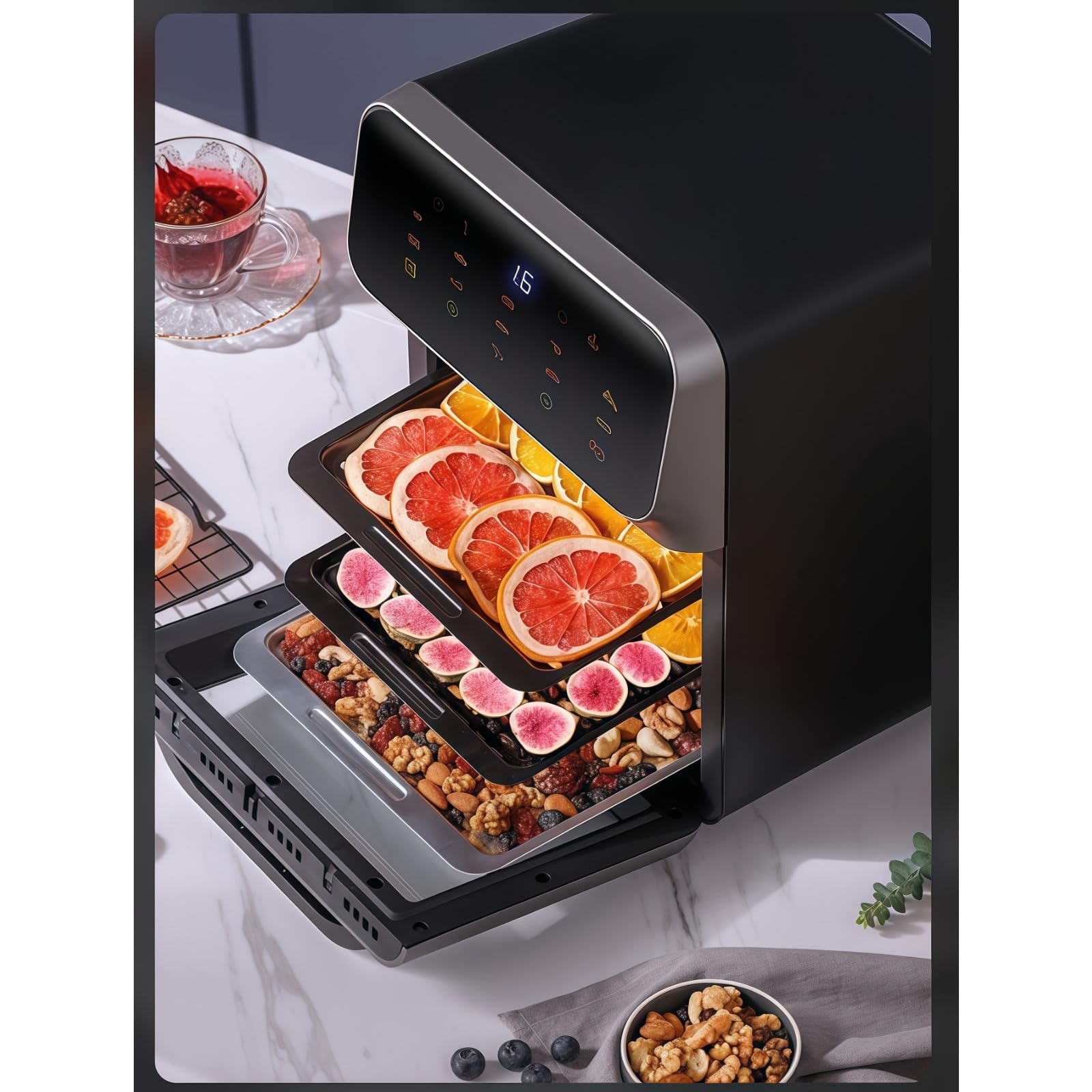 Amazon.co.jp: Iuseike ノンフライヤー 10L 大容量 ノン