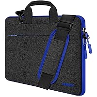 HSEOK Borsa a Tracolla per Notebook 13-14 Pollici, Super Sottile Impermeabile