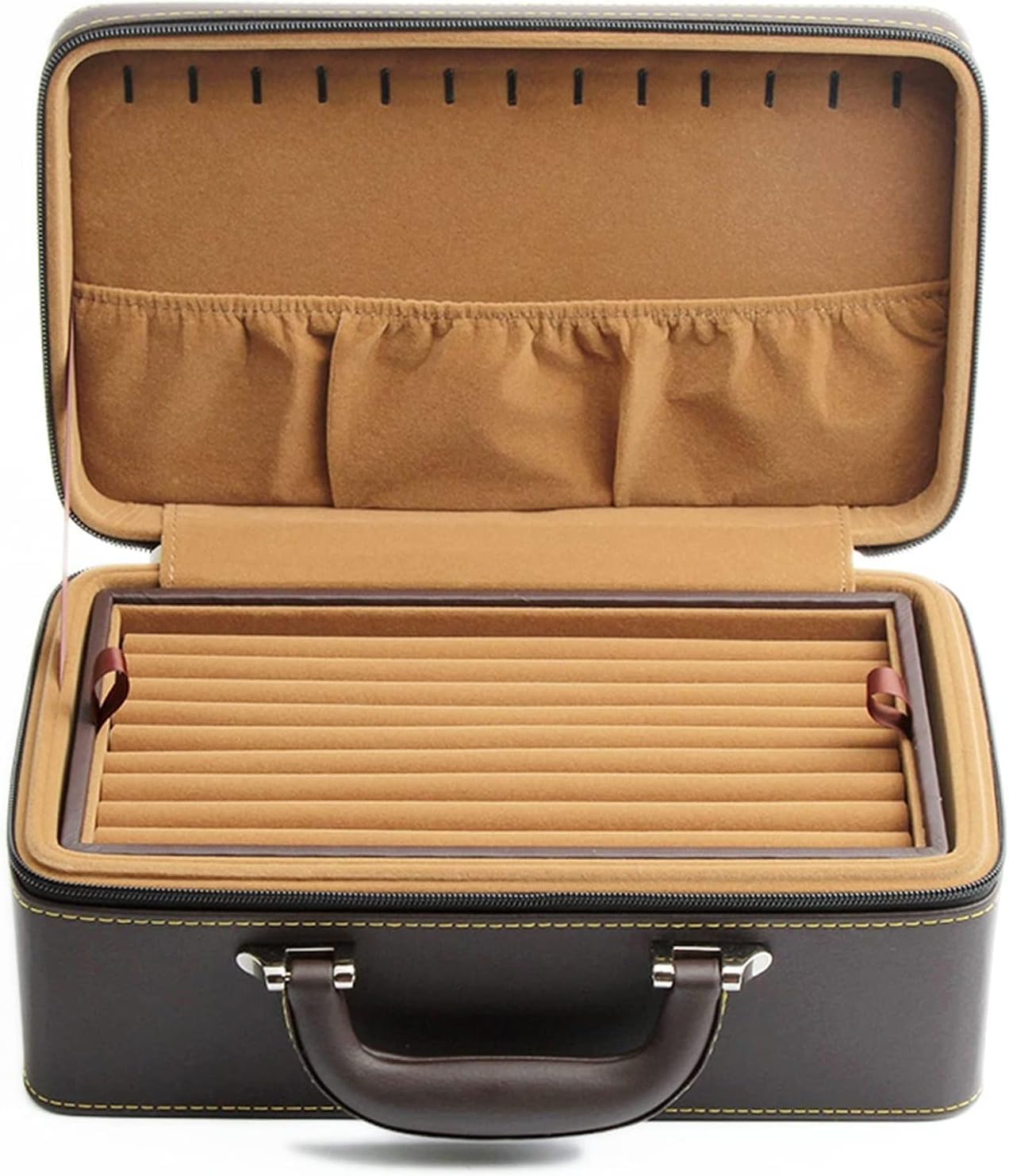 Jewellery Organiser Box, Jewelry Box Jewelry Box Leather Multifunctional Portable Jewelry Box Ring Necklace Jewelry Storage Display Box Large Capacity Jewelry Boxes Organizer Jewelry Boxes