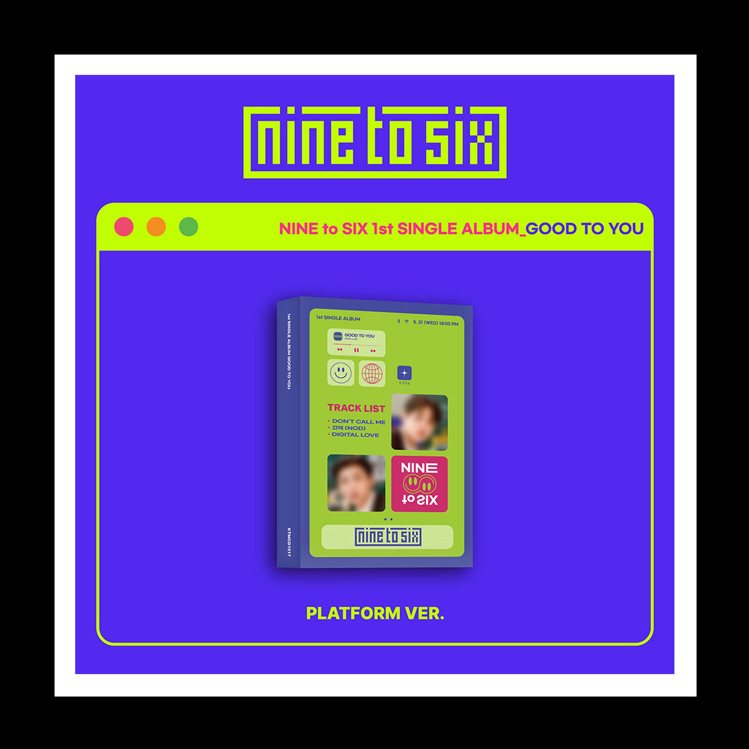 DKZ 9to6 ナイントゥーシックス NINETOSIX 封入 ラキドロ Amazon.co.jp: DKZ NINE to SIX GOOD TO YOU 1st Single Album