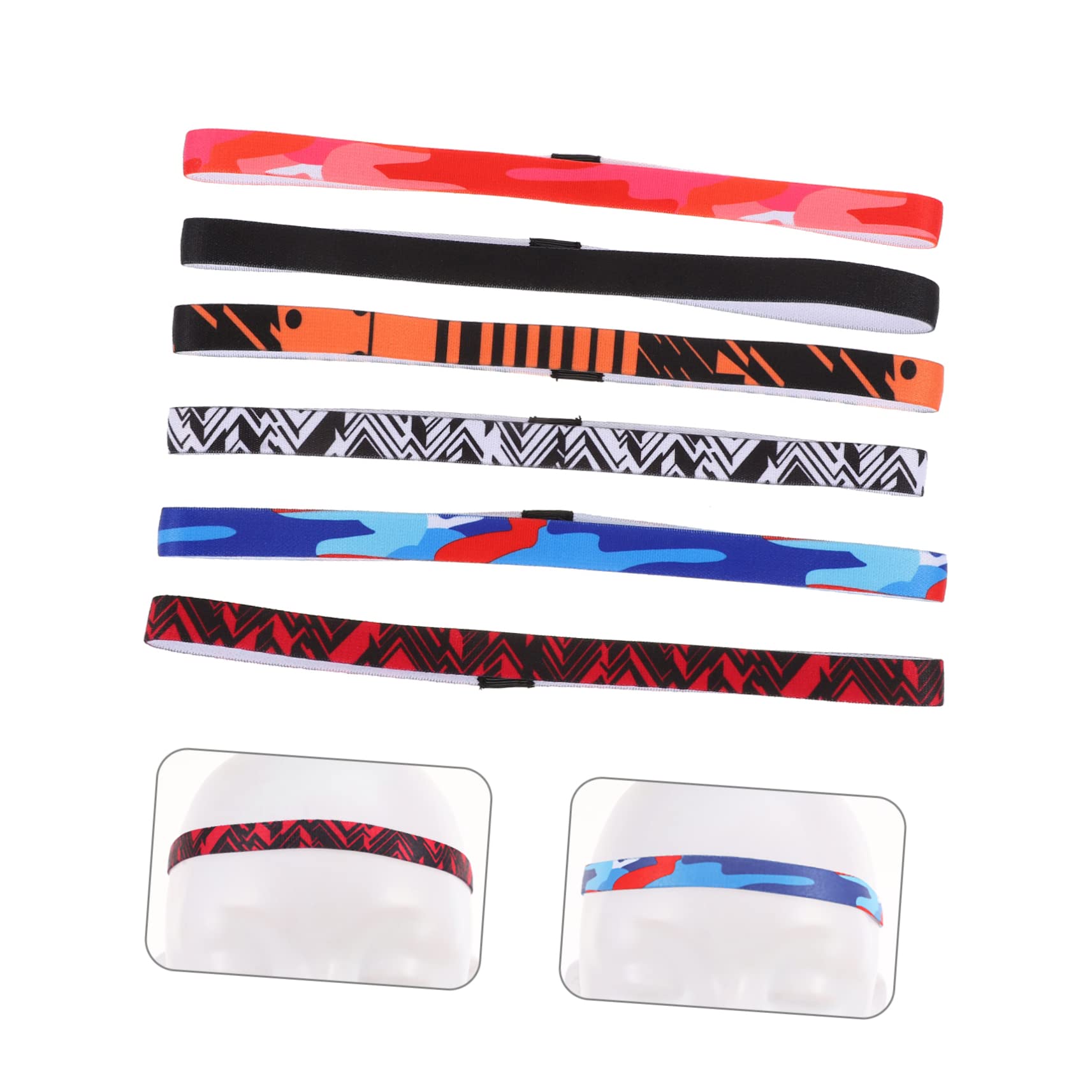 BESPORTBLE Fascia Sportiva Fascia Da Calcio Fasce Atletiche Fascia Per Trucco Fascia Per Fitness Fascia Sottile Fasce Sportive Fasce Per Uomo Fibra Composita