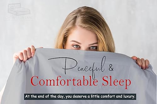 Miniatura 4 de Juego de sábanas divididas California King para camas ajustables, sábanas 100% algodón, juego de sábanas divididas de 5 piezas, sábanas divididas