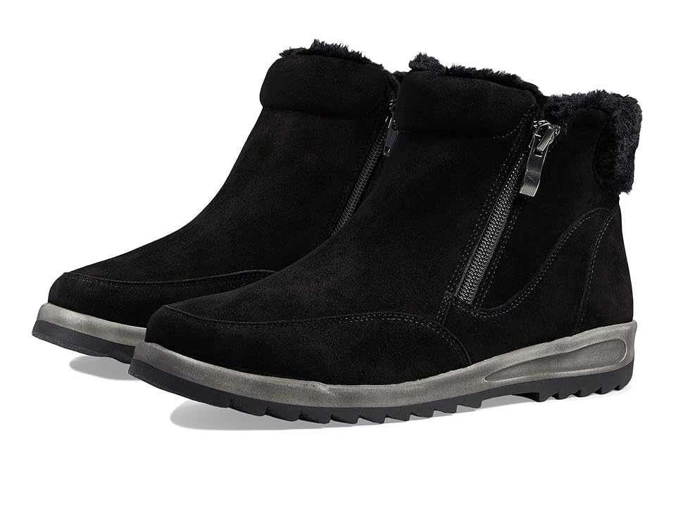 David Tate Tessa (Black Suede) Women's Shoes INTERNATIONAL SHIPPING