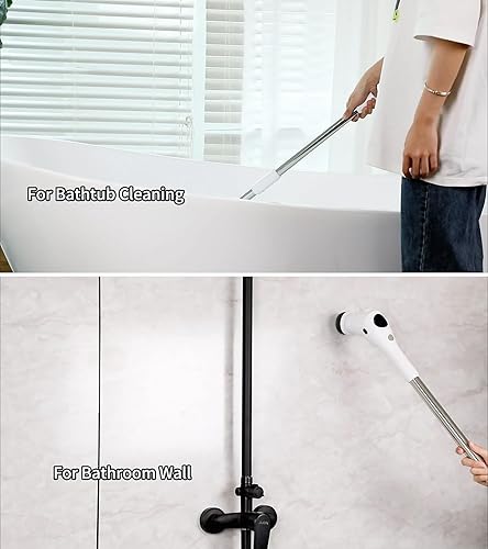 Miniatura 7 de Juego de 8 cabezales de repuesto para cepillo de limpieza para fregadores eléctricos RUIZD