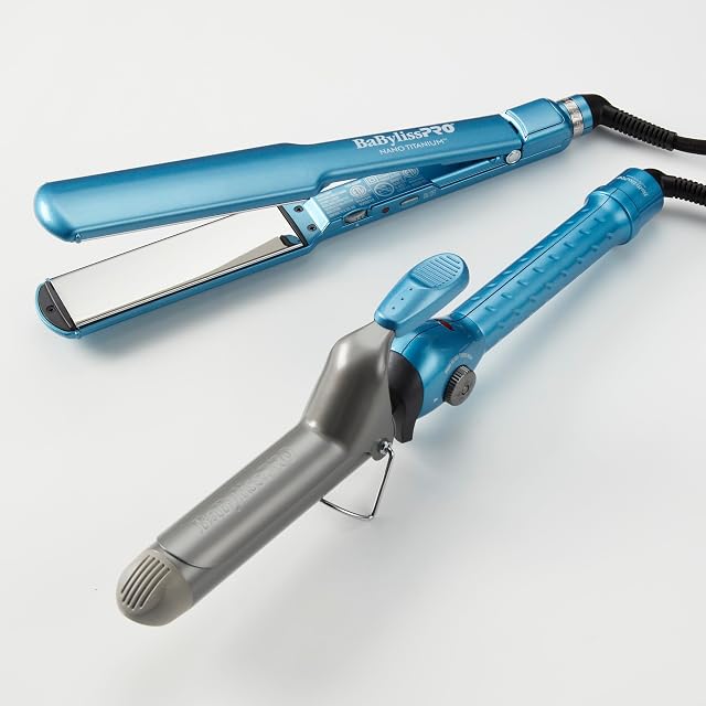 BabylissPRO Ultra-Thin Nano Titanium Hair Straightener