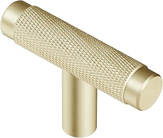 AITITAN 10 Pack Gold Drawer and Cabinet Knobs - 50mm Length, Gold Finish