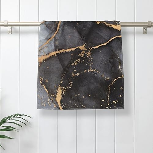 Miniatura 10 de Perinsto Toalla de mano de hojas de arce otoñal, toallas decorativas para la punta de los dedos, multiusos para baño, cocina, gimnasio y spa, 27.5 x